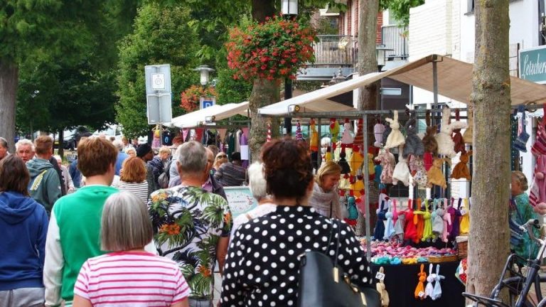 Jaarmarkt Hillegom — markt-eten in Bollenstreek