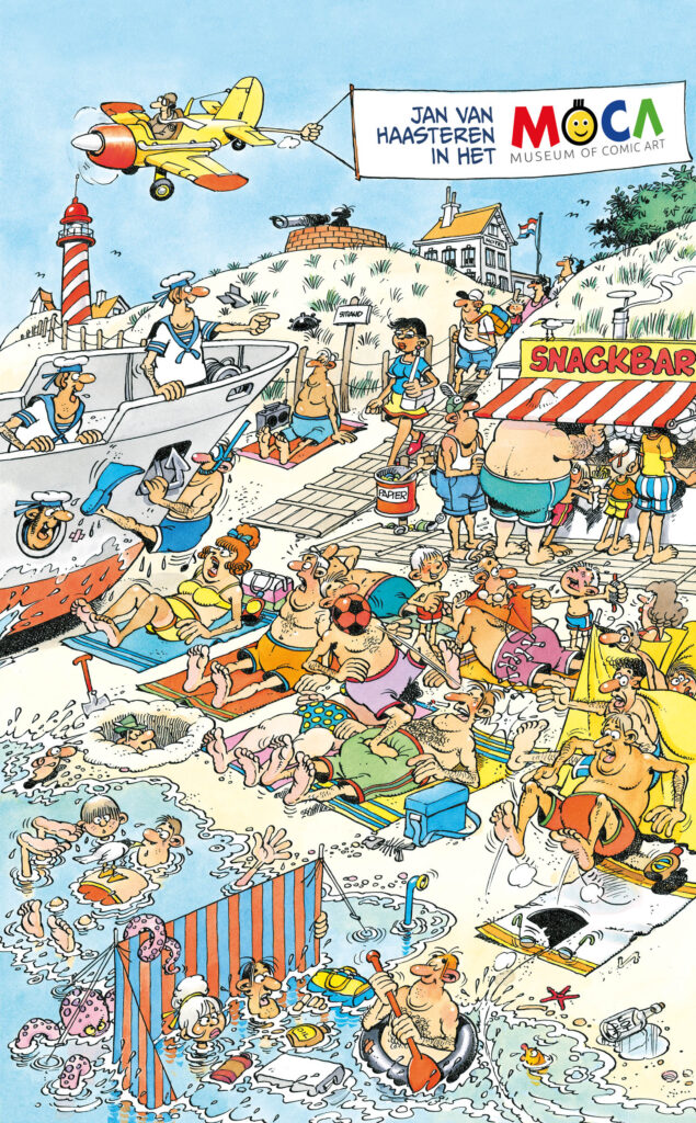 Expositie Jan van Haasteren ‘The Missing Pieces of a Comic Artist’ in de Bollenstreek
