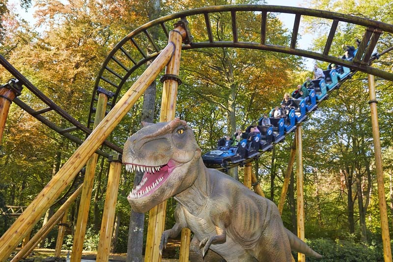 Dino’s in Duinrell in de Bollenstreek