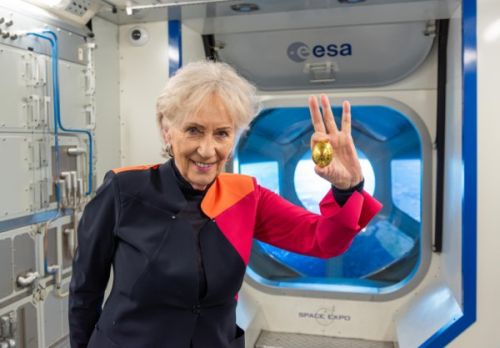 Lezing Joos Ockels bij Space Expo — museum-expo in de Bollenstreek