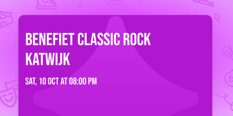 BENEFIET CLASSIC ROCK KATWIJK — Uitgaan in de Bollenstreek